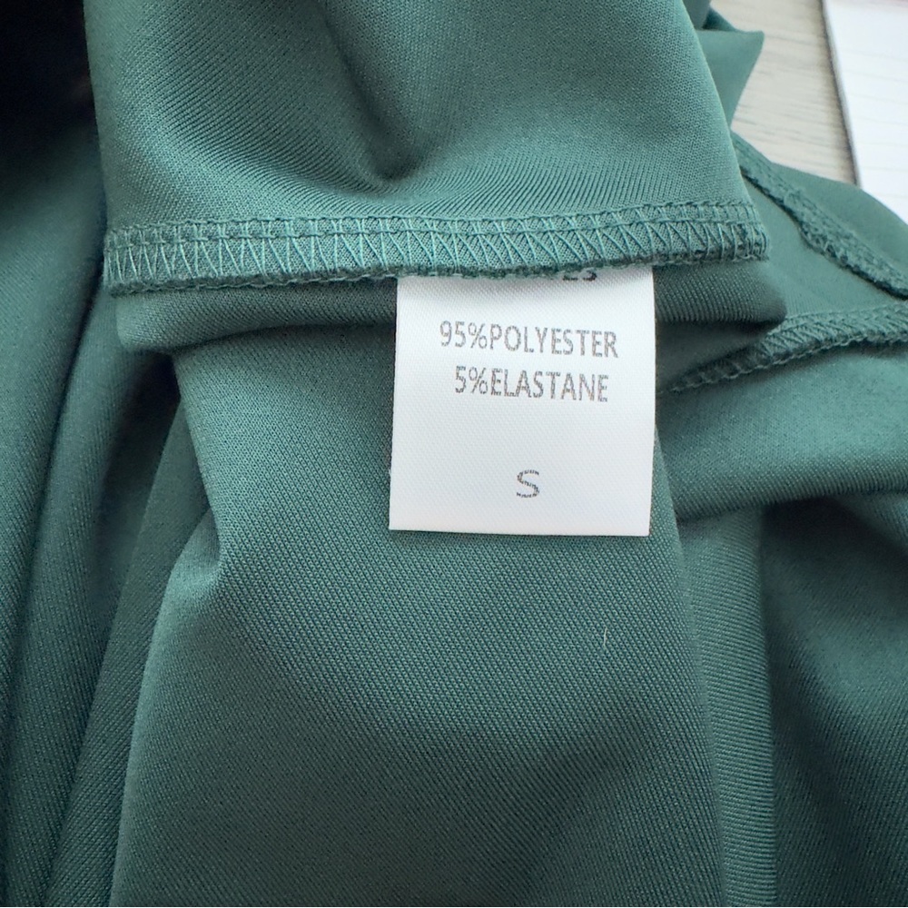 Lux Wave NWT Emerald Green High Low Dress S - Picture 14 of 16